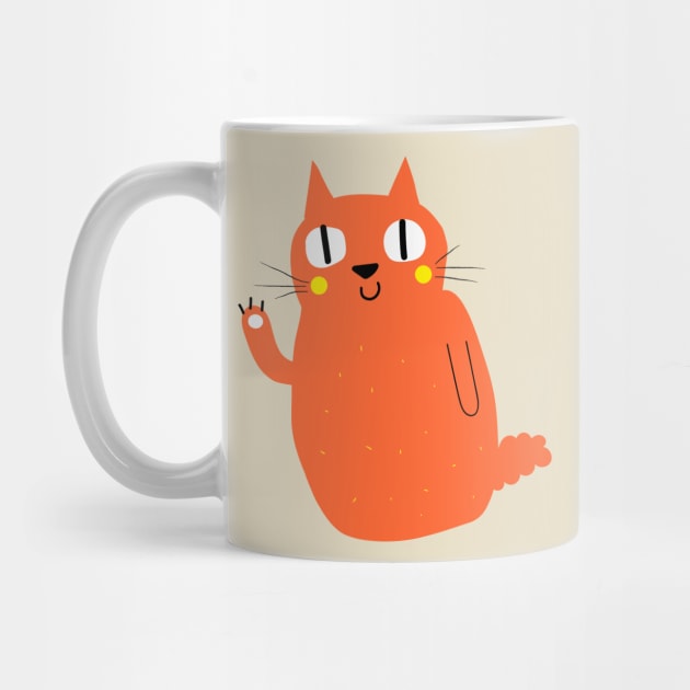 Hello Cat by rmtees